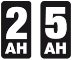 2 Ah & 5 Ah